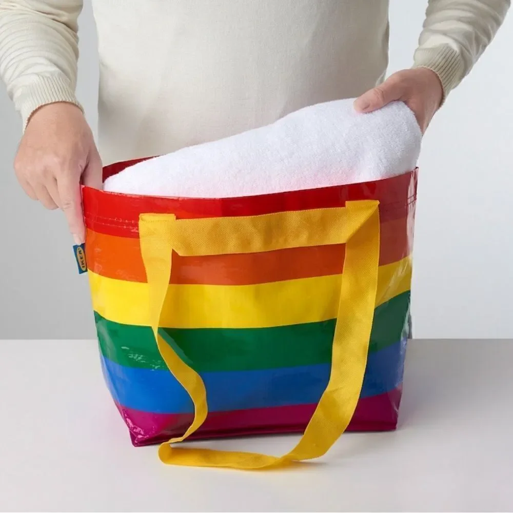 IKEA Shopping bag set, large and medium , multicolor